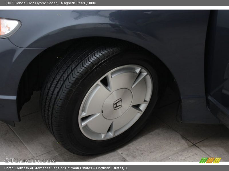 Magnetic Pearl / Blue 2007 Honda Civic Hybrid Sedan