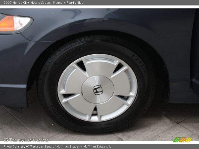 Magnetic Pearl / Blue 2007 Honda Civic Hybrid Sedan