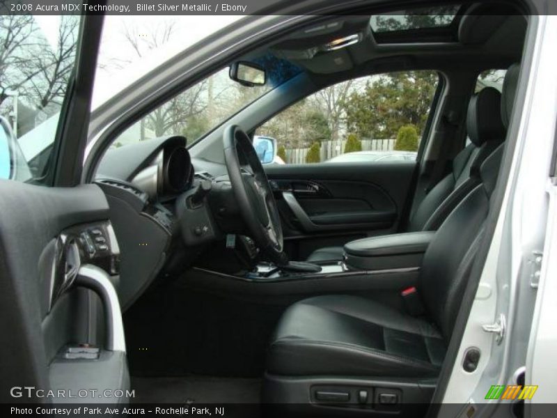 Billet Silver Metallic / Ebony 2008 Acura MDX Technology