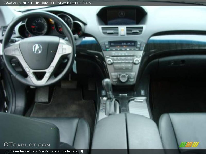Billet Silver Metallic / Ebony 2008 Acura MDX Technology