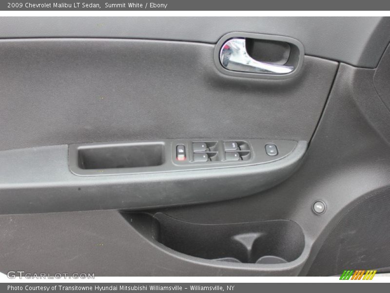 Summit White / Ebony 2009 Chevrolet Malibu LT Sedan