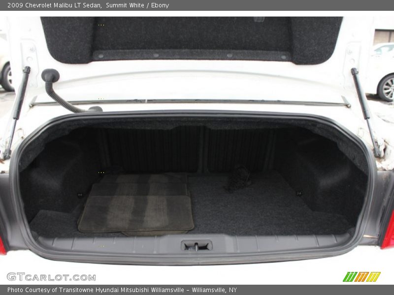 Summit White / Ebony 2009 Chevrolet Malibu LT Sedan