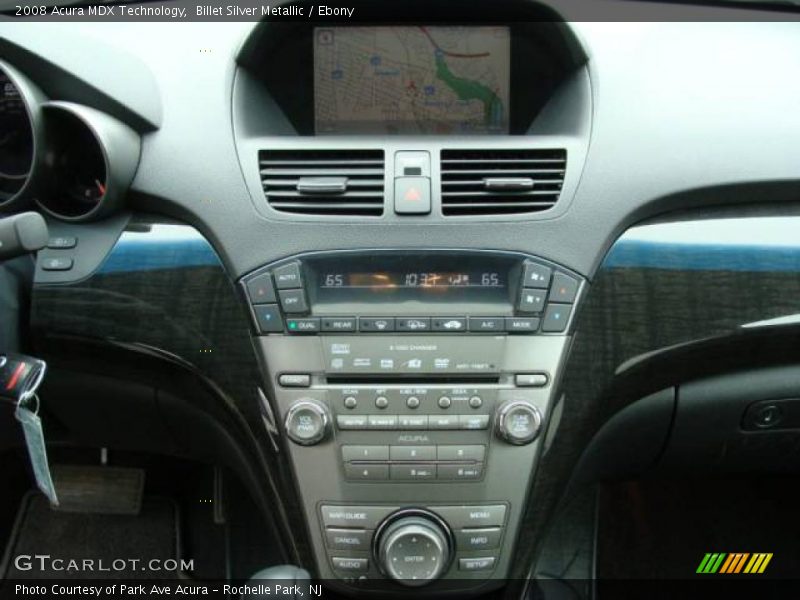 Billet Silver Metallic / Ebony 2008 Acura MDX Technology