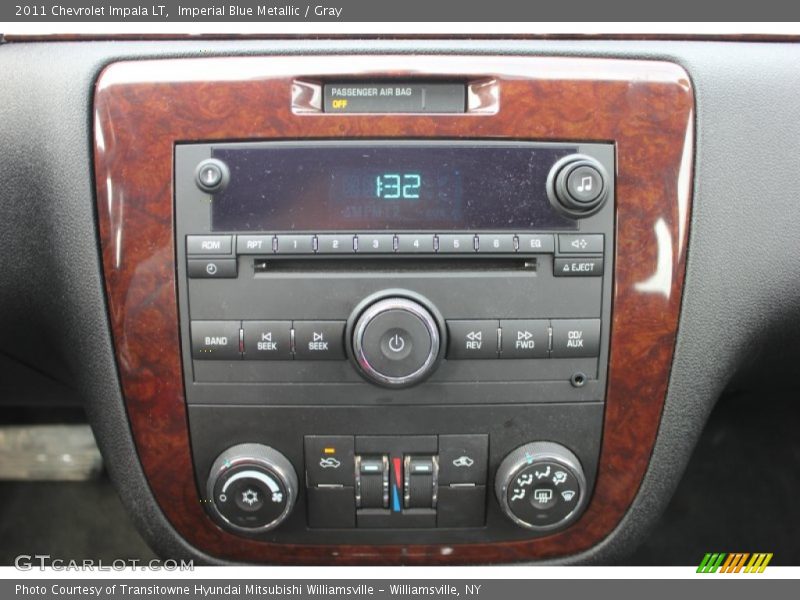 Imperial Blue Metallic / Gray 2011 Chevrolet Impala LT
