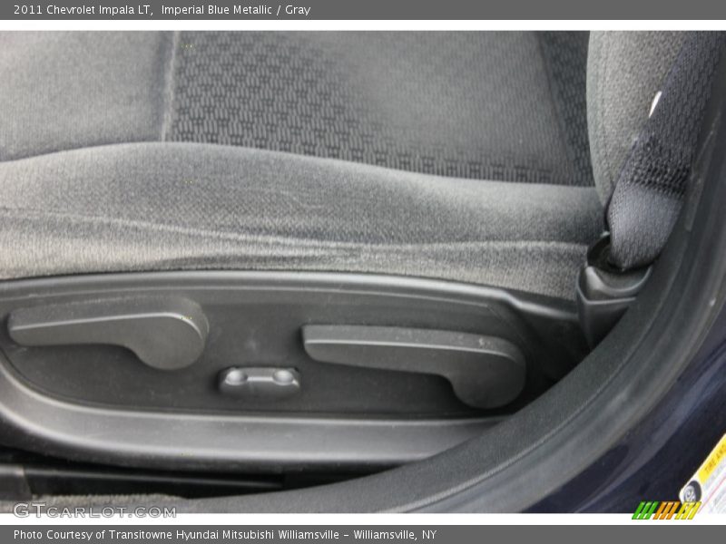 Imperial Blue Metallic / Gray 2011 Chevrolet Impala LT