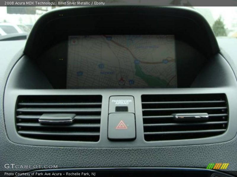 Billet Silver Metallic / Ebony 2008 Acura MDX Technology
