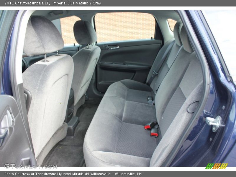 Imperial Blue Metallic / Gray 2011 Chevrolet Impala LT