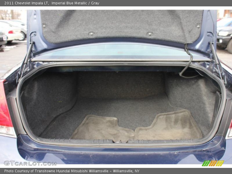 Imperial Blue Metallic / Gray 2011 Chevrolet Impala LT