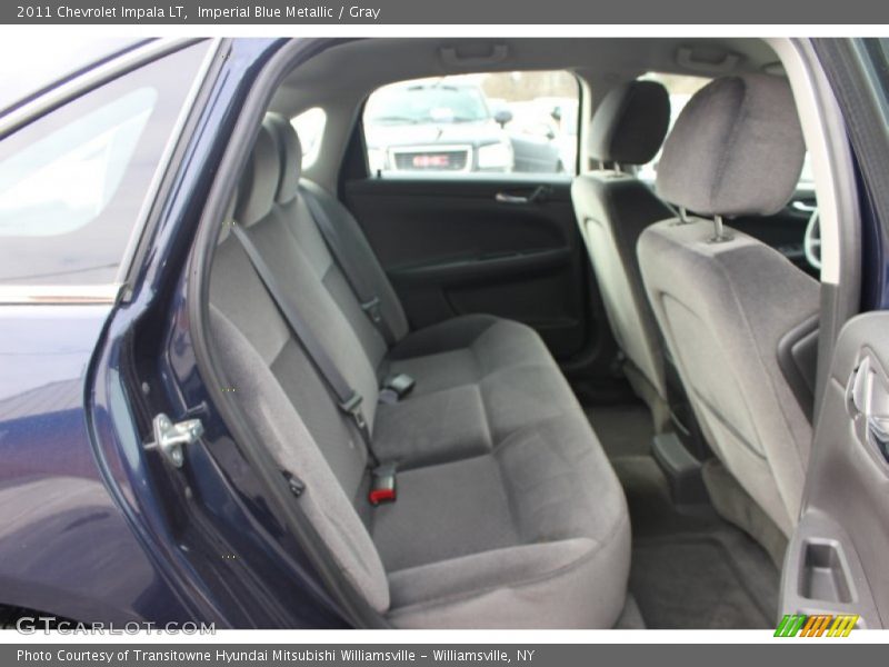 Imperial Blue Metallic / Gray 2011 Chevrolet Impala LT