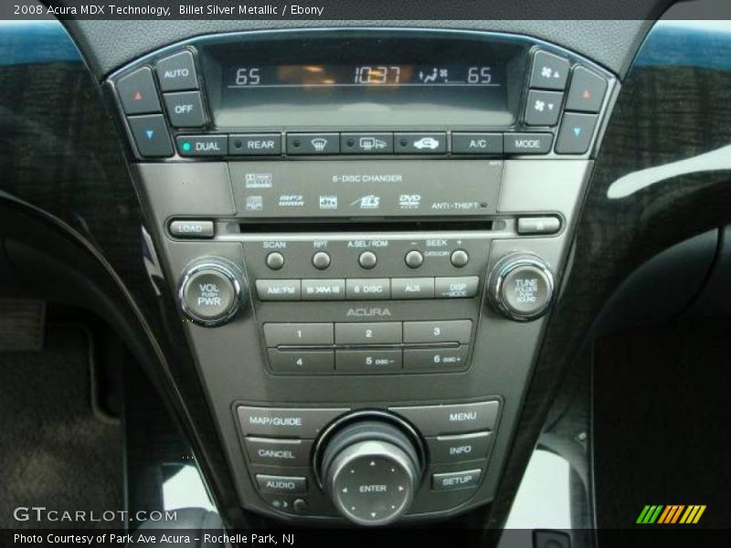 Billet Silver Metallic / Ebony 2008 Acura MDX Technology