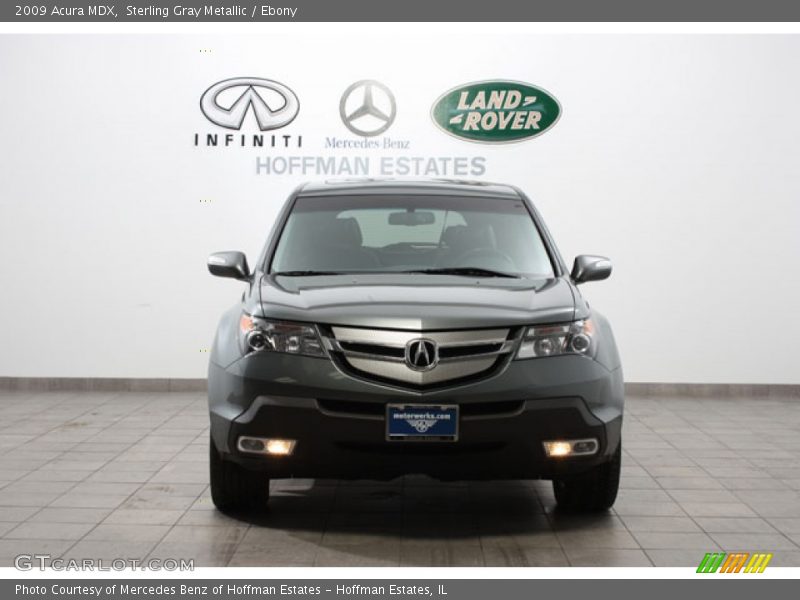 Sterling Gray Metallic / Ebony 2009 Acura MDX