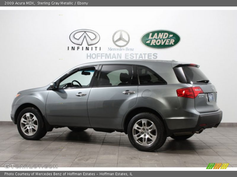 Sterling Gray Metallic / Ebony 2009 Acura MDX
