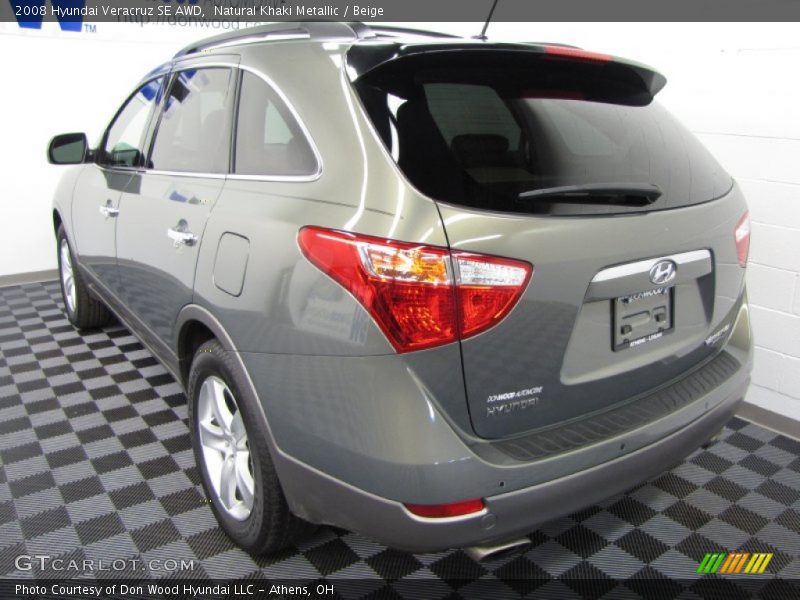 Natural Khaki Metallic / Beige 2008 Hyundai Veracruz SE AWD