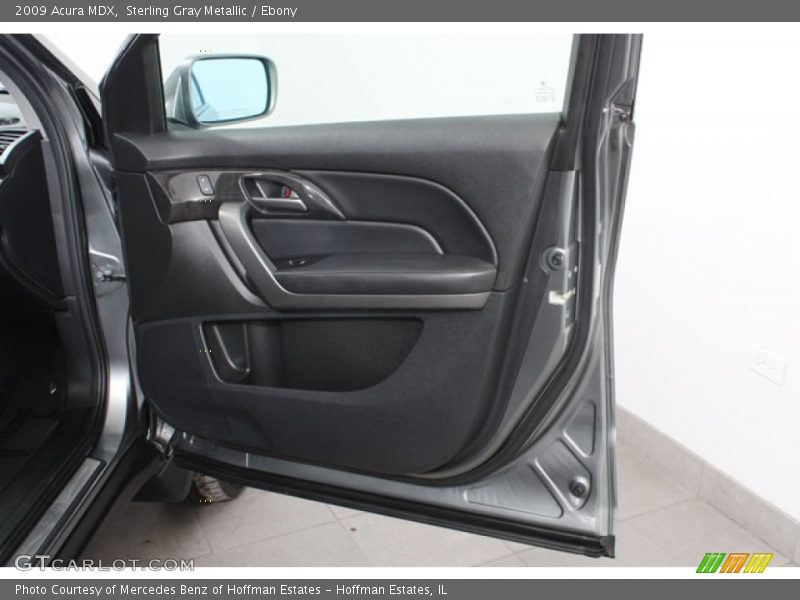 Sterling Gray Metallic / Ebony 2009 Acura MDX