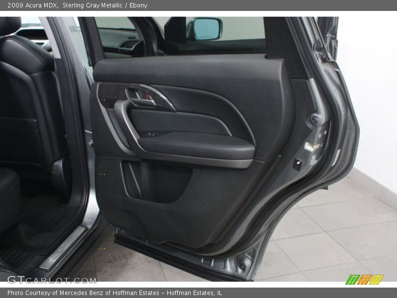 Sterling Gray Metallic / Ebony 2009 Acura MDX