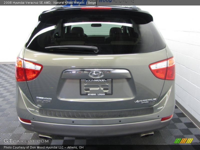 Natural Khaki Metallic / Beige 2008 Hyundai Veracruz SE AWD