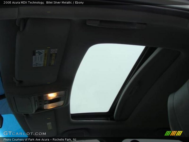 Billet Silver Metallic / Ebony 2008 Acura MDX Technology