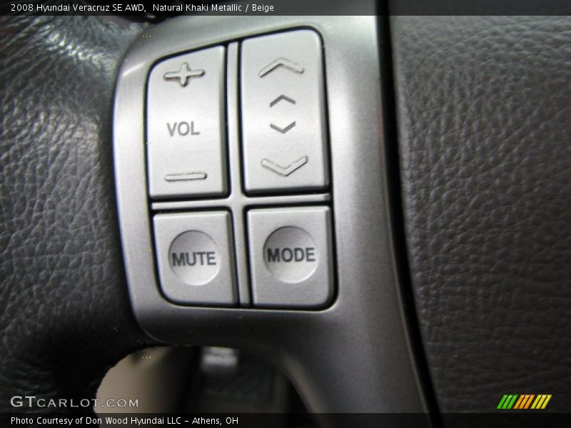 Natural Khaki Metallic / Beige 2008 Hyundai Veracruz SE AWD