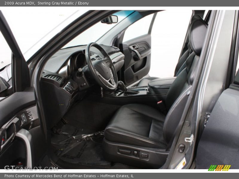 Sterling Gray Metallic / Ebony 2009 Acura MDX