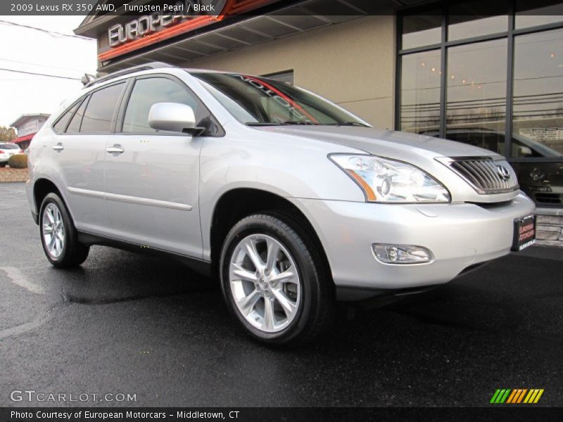 Tungsten Pearl / Black 2009 Lexus RX 350 AWD