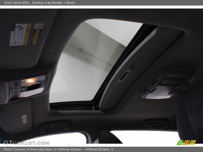 Sterling Gray Metallic / Ebony 2009 Acura MDX