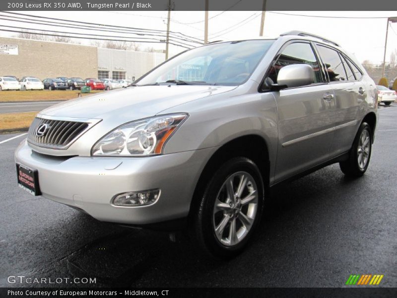 Tungsten Pearl / Black 2009 Lexus RX 350 AWD