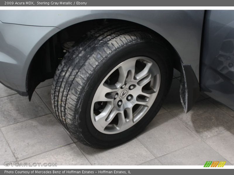 Sterling Gray Metallic / Ebony 2009 Acura MDX