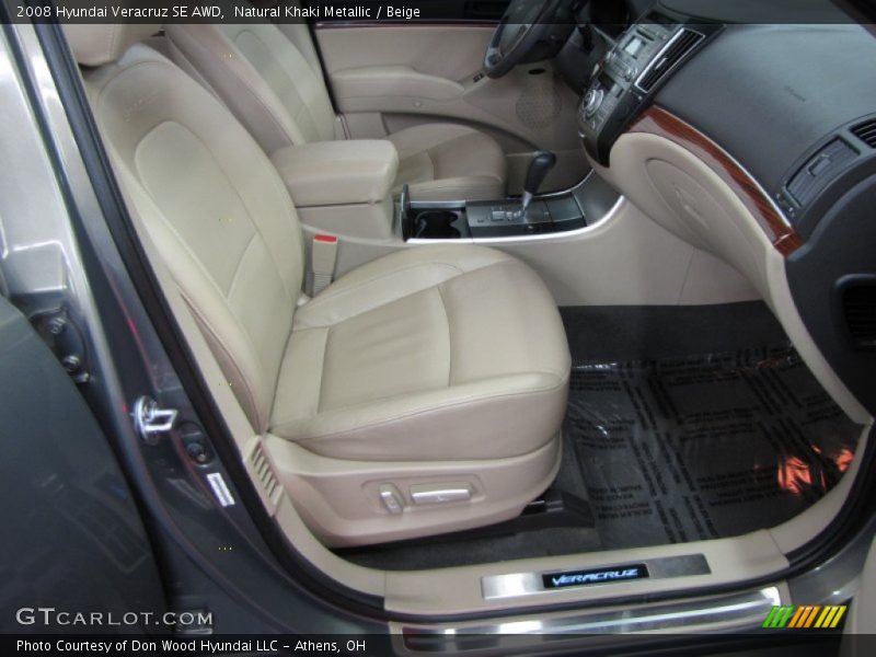 Natural Khaki Metallic / Beige 2008 Hyundai Veracruz SE AWD