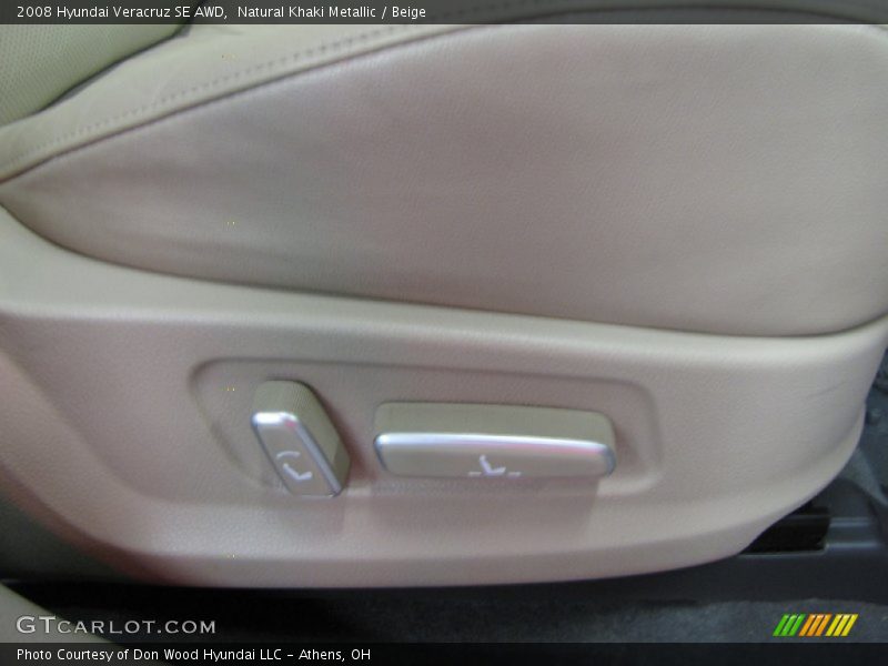 Natural Khaki Metallic / Beige 2008 Hyundai Veracruz SE AWD
