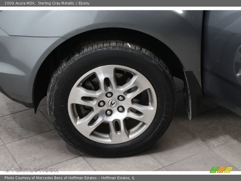 Sterling Gray Metallic / Ebony 2009 Acura MDX
