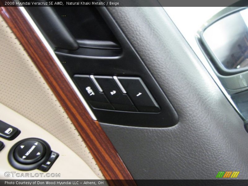 Natural Khaki Metallic / Beige 2008 Hyundai Veracruz SE AWD