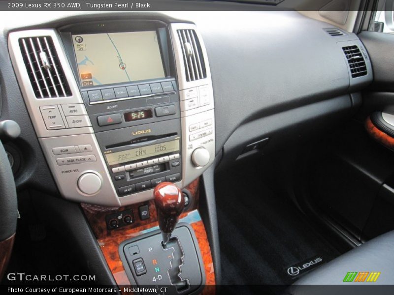 Tungsten Pearl / Black 2009 Lexus RX 350 AWD