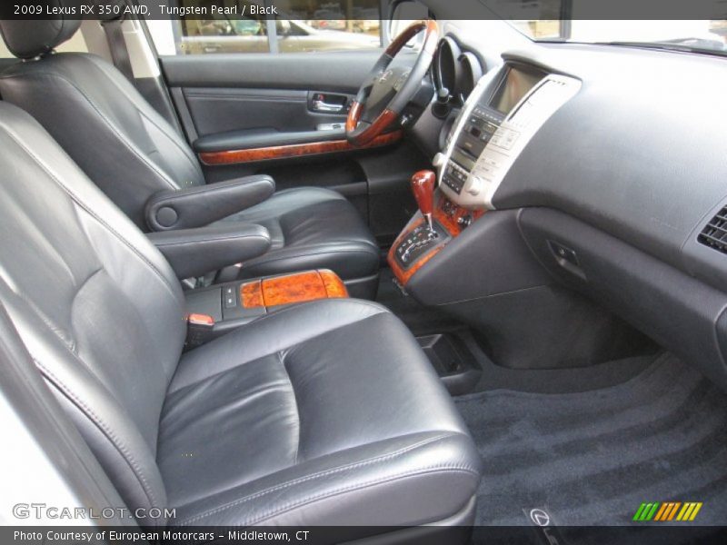 Tungsten Pearl / Black 2009 Lexus RX 350 AWD
