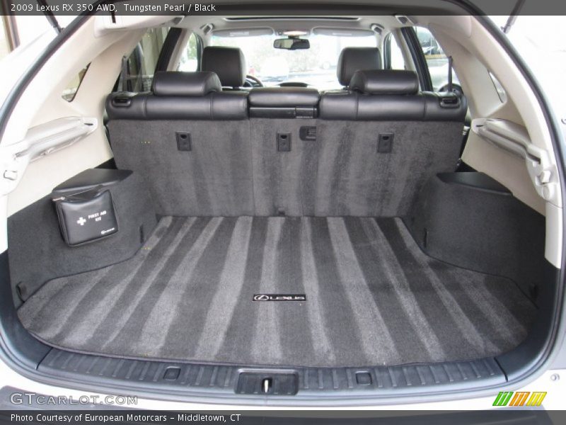 Tungsten Pearl / Black 2009 Lexus RX 350 AWD
