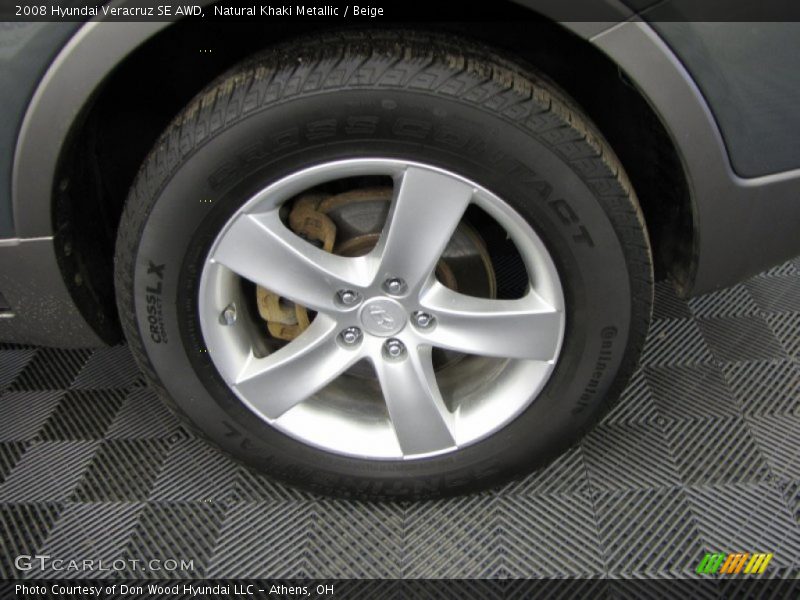 Natural Khaki Metallic / Beige 2008 Hyundai Veracruz SE AWD