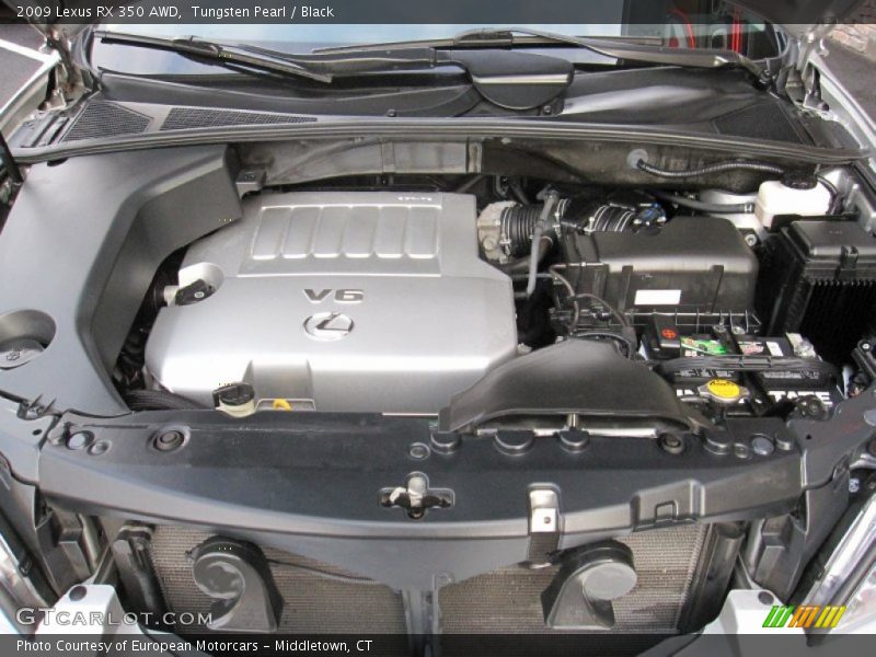 Tungsten Pearl / Black 2009 Lexus RX 350 AWD