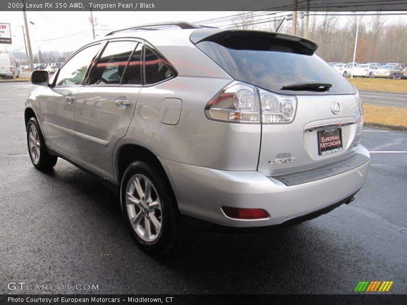Tungsten Pearl / Black 2009 Lexus RX 350 AWD