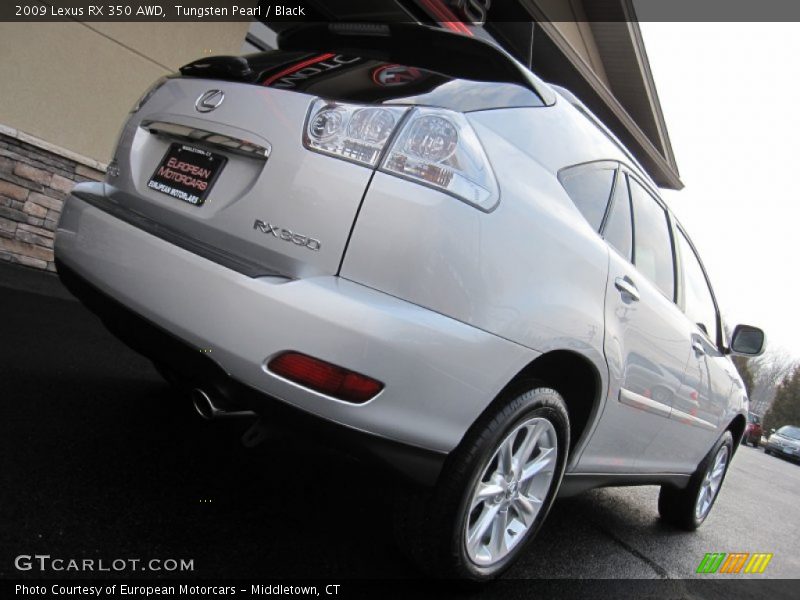 Tungsten Pearl / Black 2009 Lexus RX 350 AWD