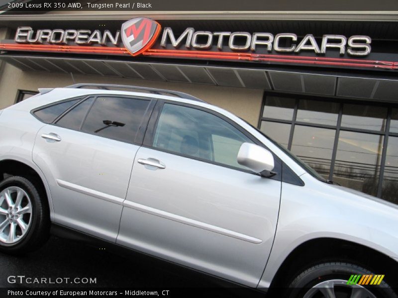 Tungsten Pearl / Black 2009 Lexus RX 350 AWD