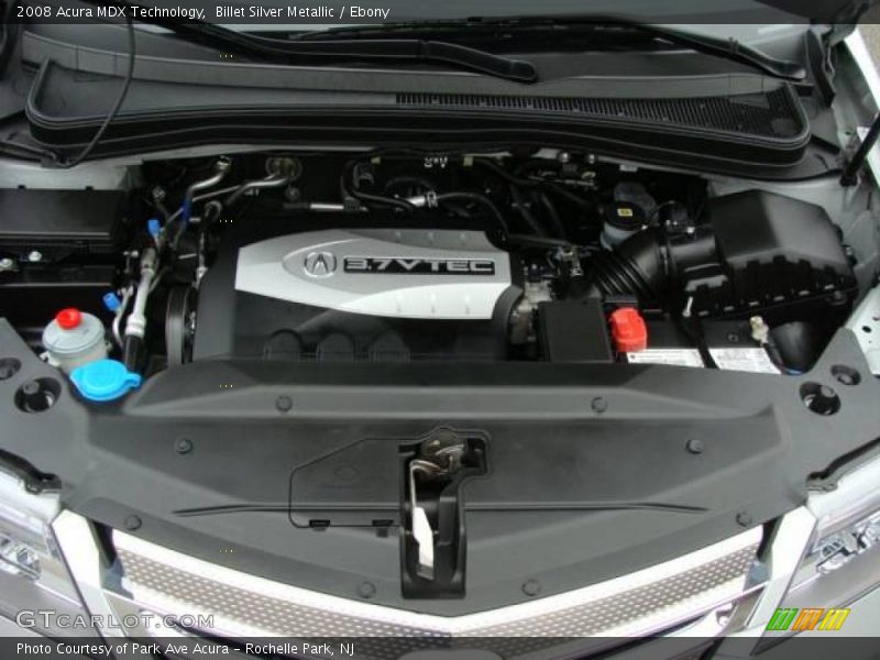 Billet Silver Metallic / Ebony 2008 Acura MDX Technology