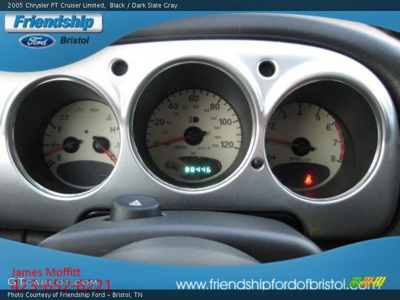 Black / Dark Slate Gray 2005 Chrysler PT Cruiser Limited