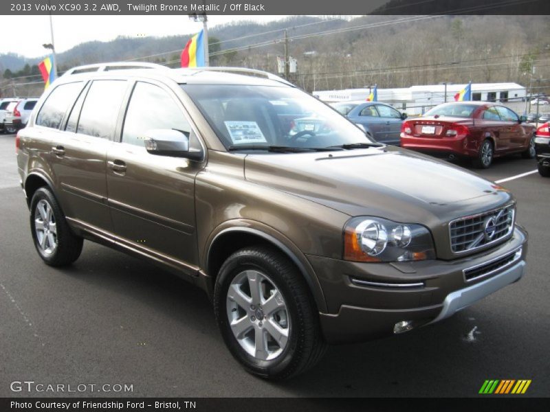 Twilight Bronze Metallic / Off Black 2013 Volvo XC90 3.2 AWD