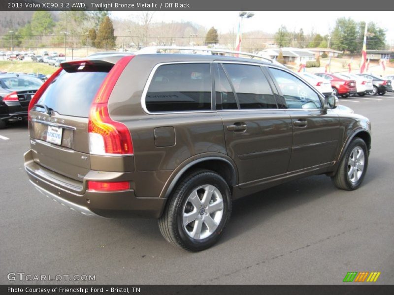 Twilight Bronze Metallic / Off Black 2013 Volvo XC90 3.2 AWD