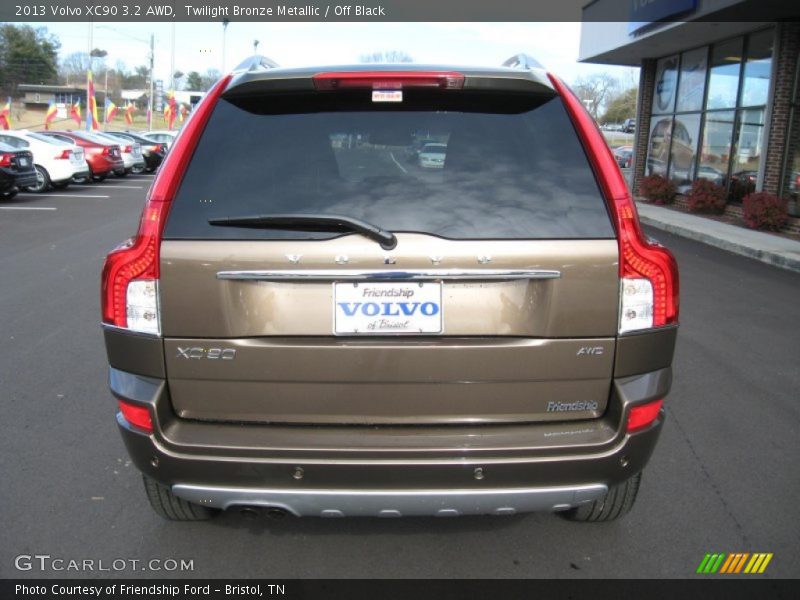 Twilight Bronze Metallic / Off Black 2013 Volvo XC90 3.2 AWD