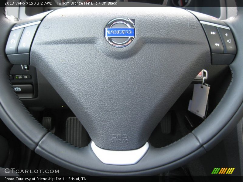 Twilight Bronze Metallic / Off Black 2013 Volvo XC90 3.2 AWD