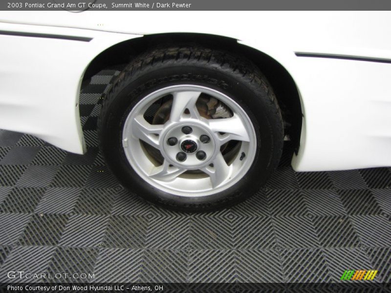 Summit White / Dark Pewter 2003 Pontiac Grand Am GT Coupe