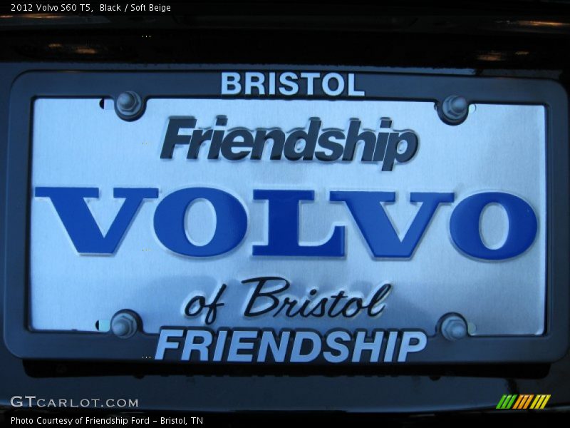 Black / Soft Beige 2012 Volvo S60 T5