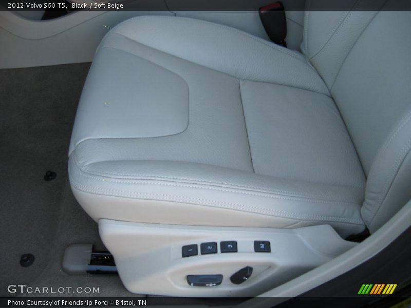 Black / Soft Beige 2012 Volvo S60 T5
