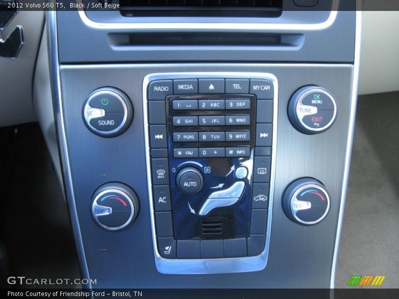 Black / Soft Beige 2012 Volvo S60 T5