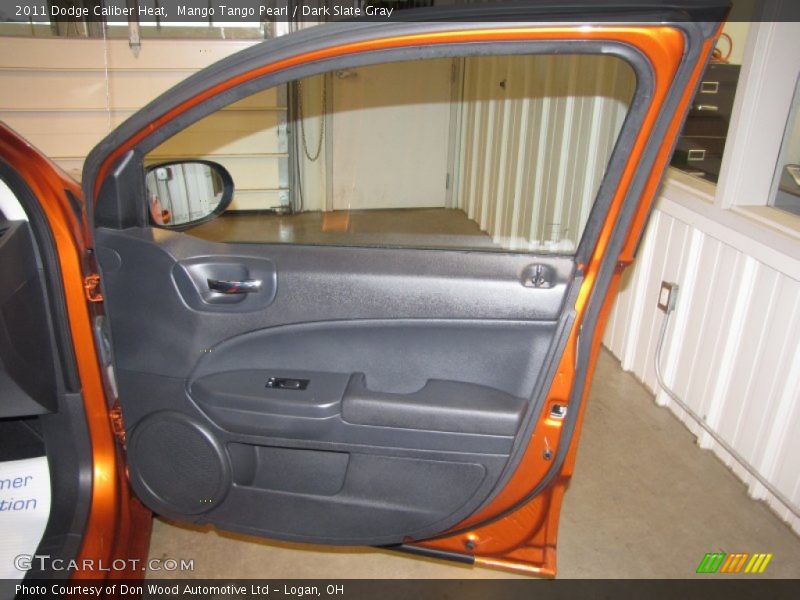 Mango Tango Pearl / Dark Slate Gray 2011 Dodge Caliber Heat